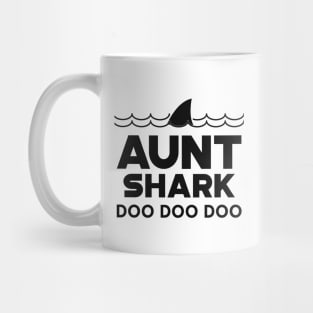 Aunt Shark Doo Doo Doo Mug